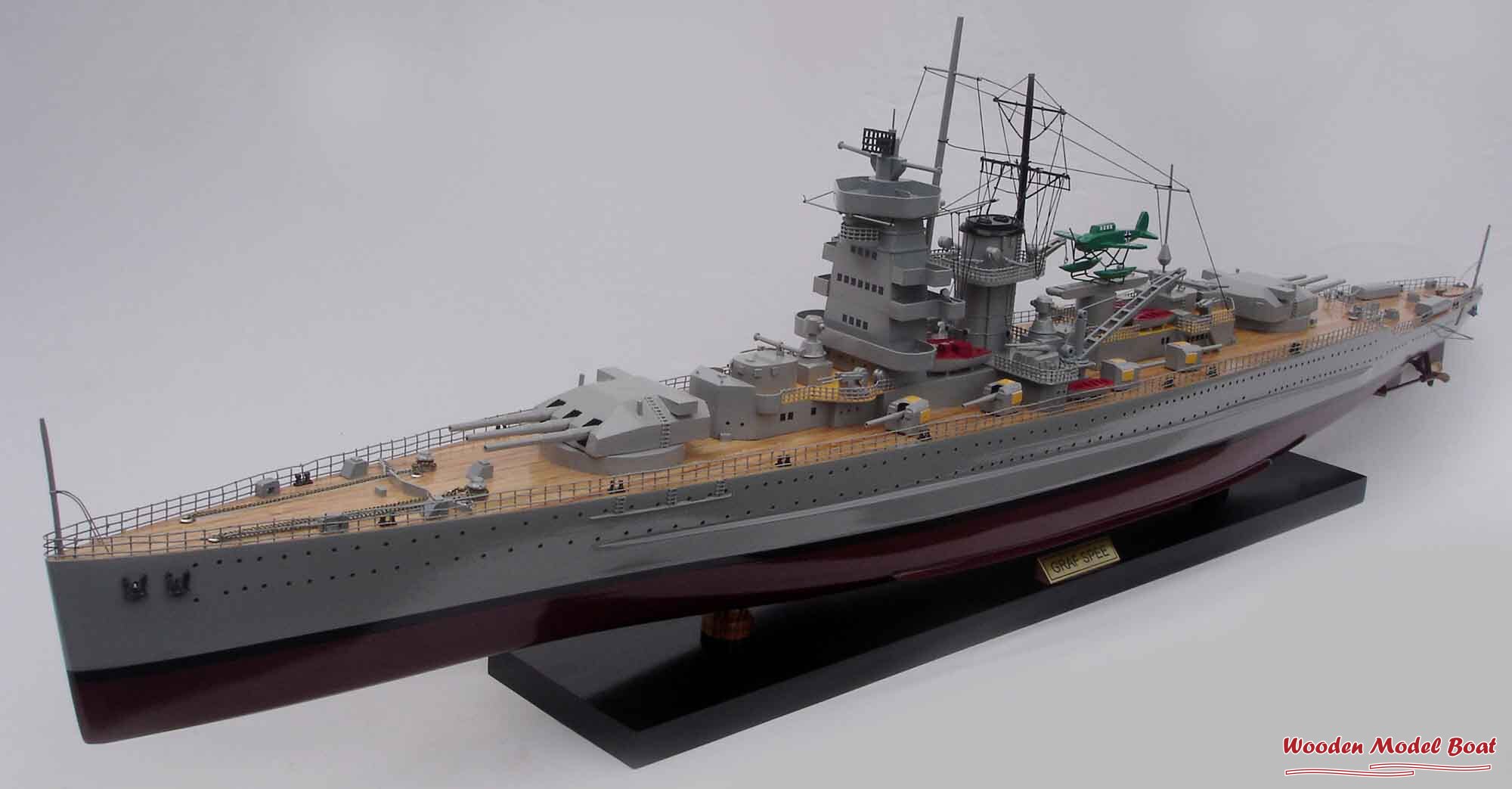 Admiral Graf Spee Warship Model - Wooden Model Boat