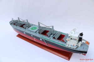 HTK Galaxy Bulk Carrier Ship Model 1 WOODEN MODEL BOAT HANDICRAFT 1