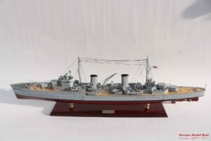 Hmas Sydney II Warship Model 7 WOODEN MODEL BOAT HANDICRAFT 1