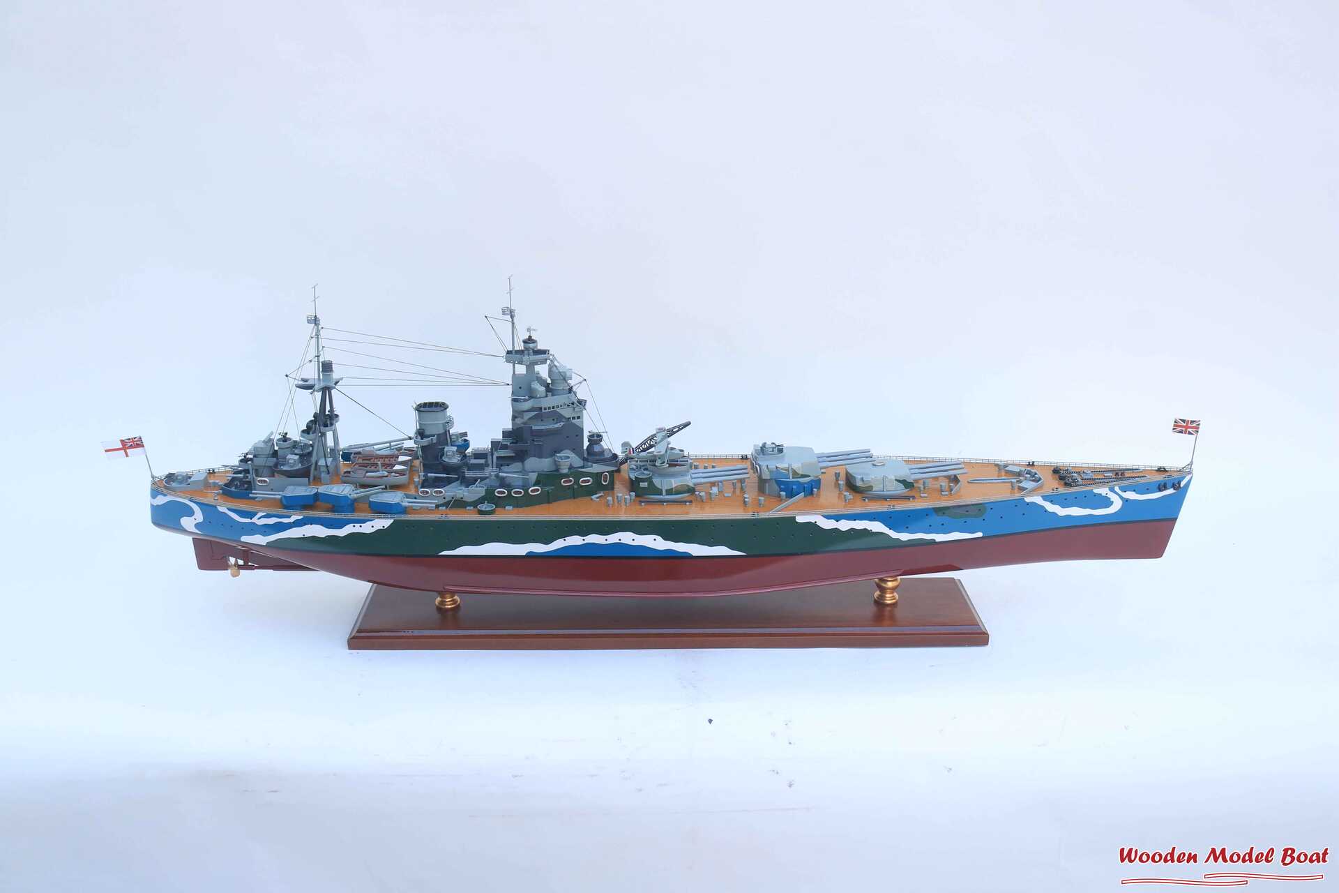 Hms Rodney Battleship Model (12) Wooden Model Boat Handicraft Hms Rodney Battleship Model 12 Wooden Model Boat Handicraft