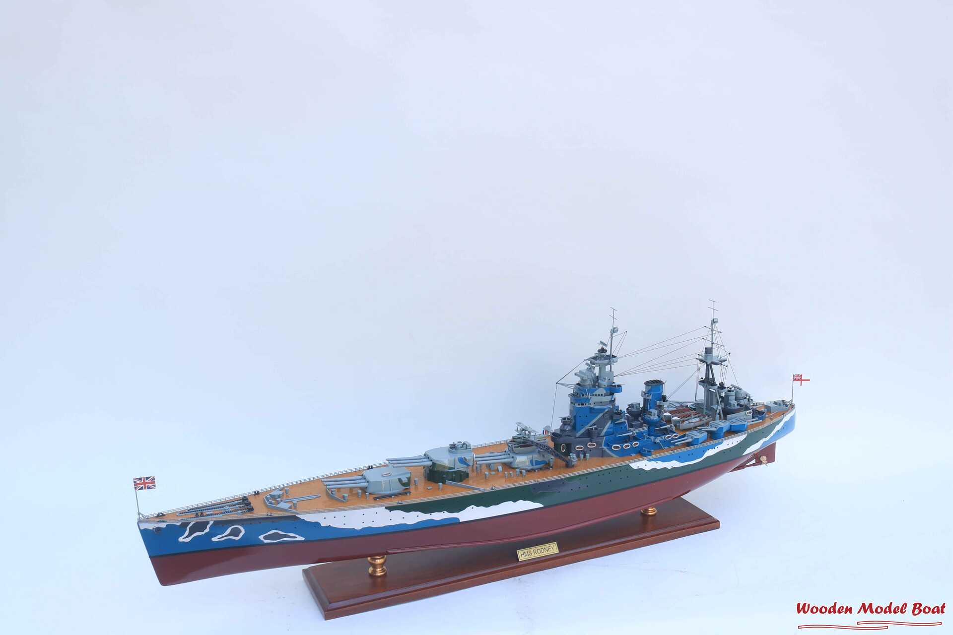 Hms Rodney Battleship Model 39.4″