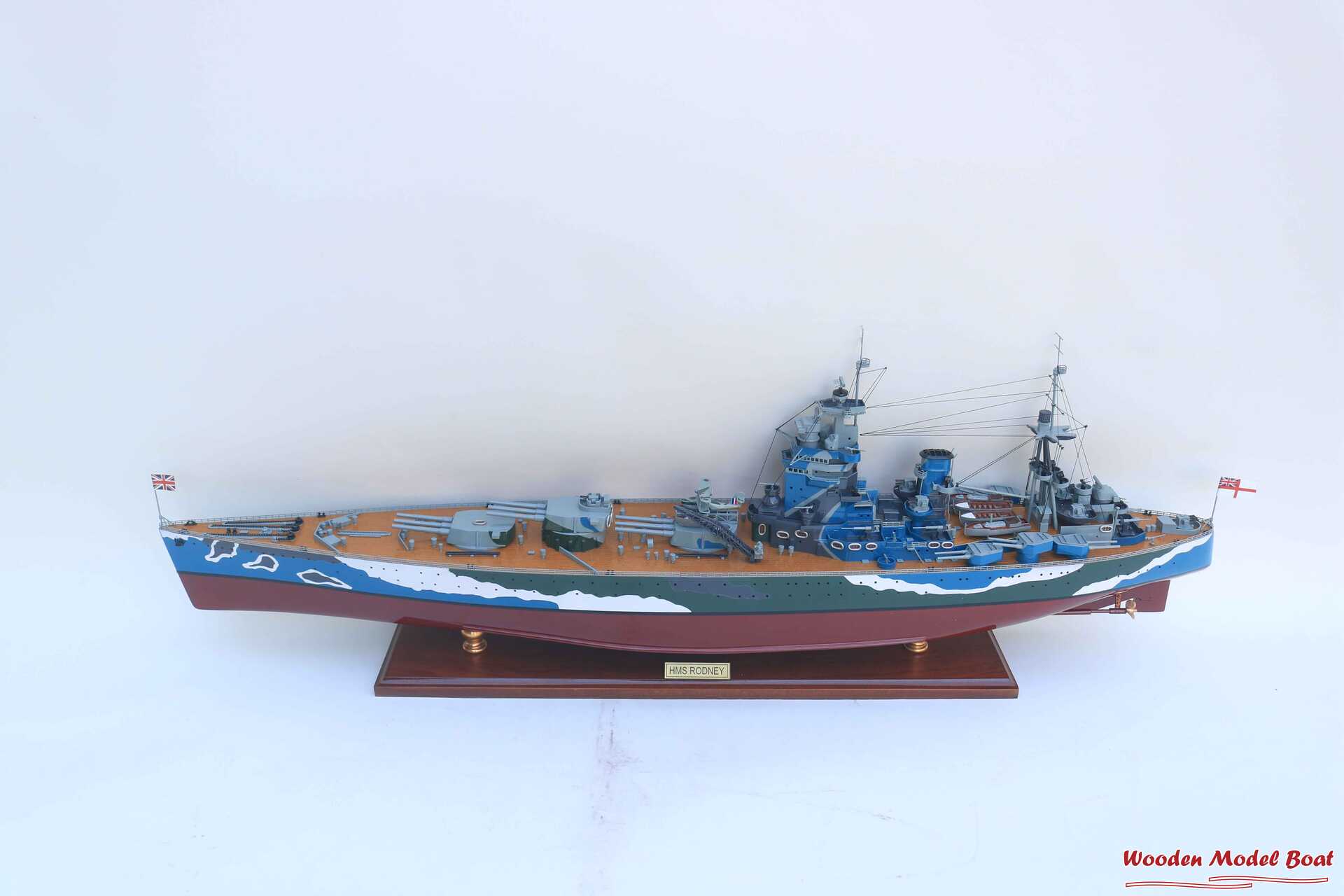 Hms Rodney Battleship Model (15) Wooden Model Boat Handicraft Hms Rodney Battleship Model 15 Wooden Model Boat Handicraft