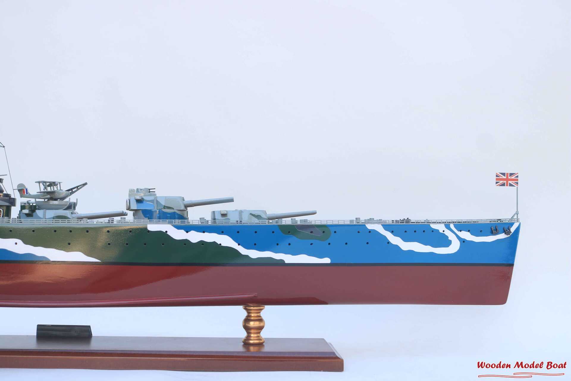 Hms Rodney Battleship Model (8) Wooden Model Boat Handicraft Hms Rodney Battleship Model 8 Wooden Model Boat Handicraft 1
