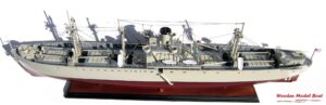 Liberty Jeremiah O Brien Warship Model 11 WOODEN MODEL BOAT HANDICRAFT