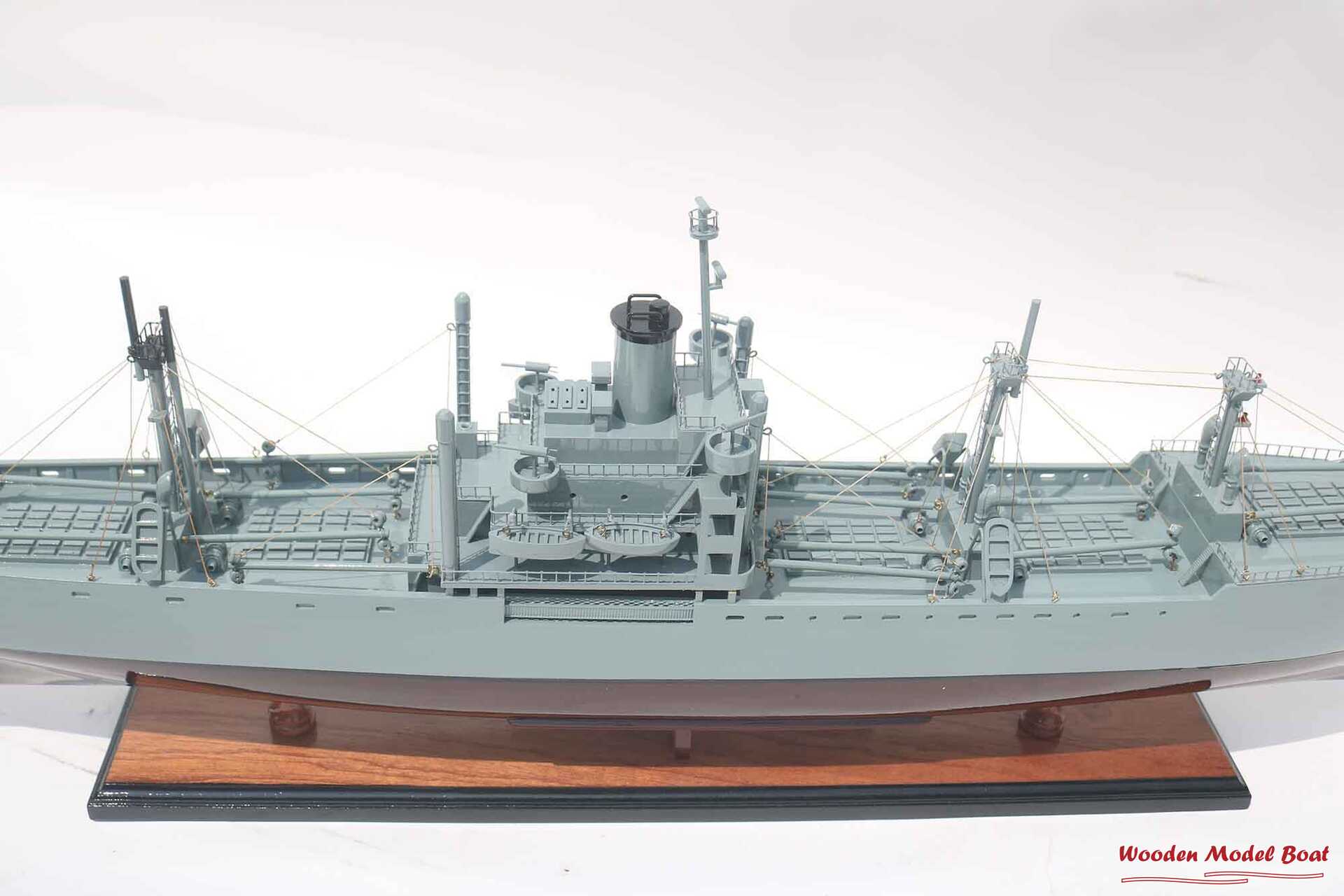 SS Lane Victory Warship Model (12) Wooden Model Boat Handicraft