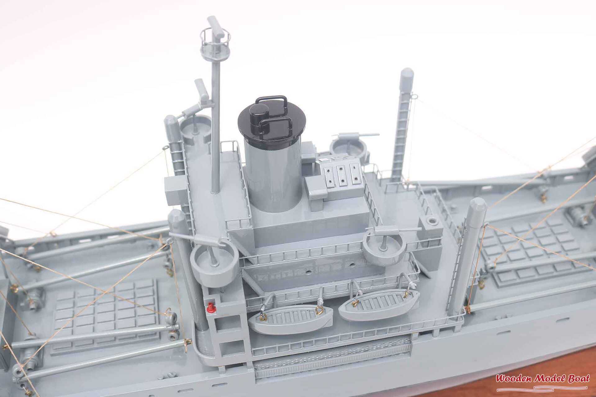 SS Lane Victory Warship Model (4) Wooden Model Boat Handicraft