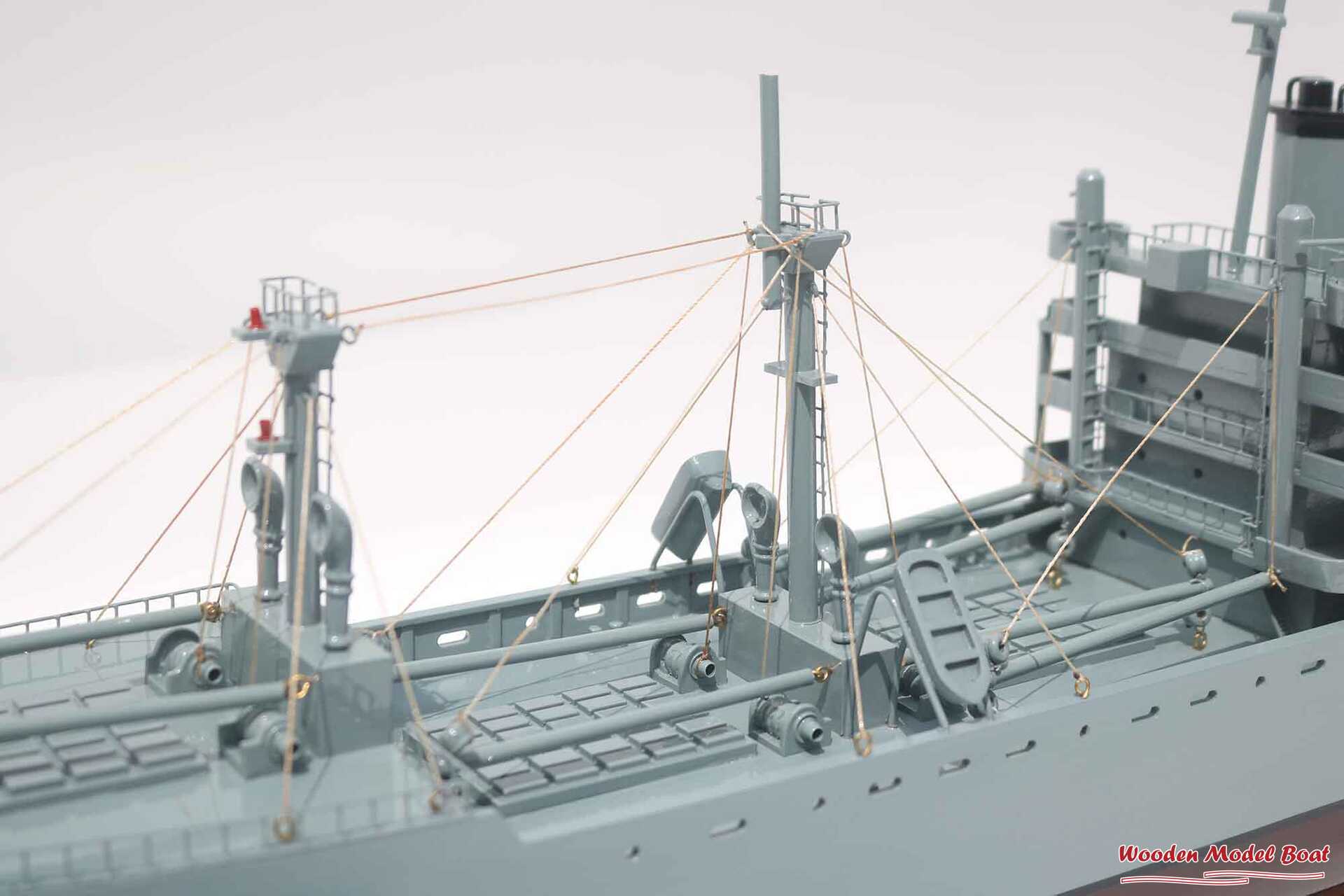 SS Lane Victory Warship Model (6) Wooden Model Boat Handicraft