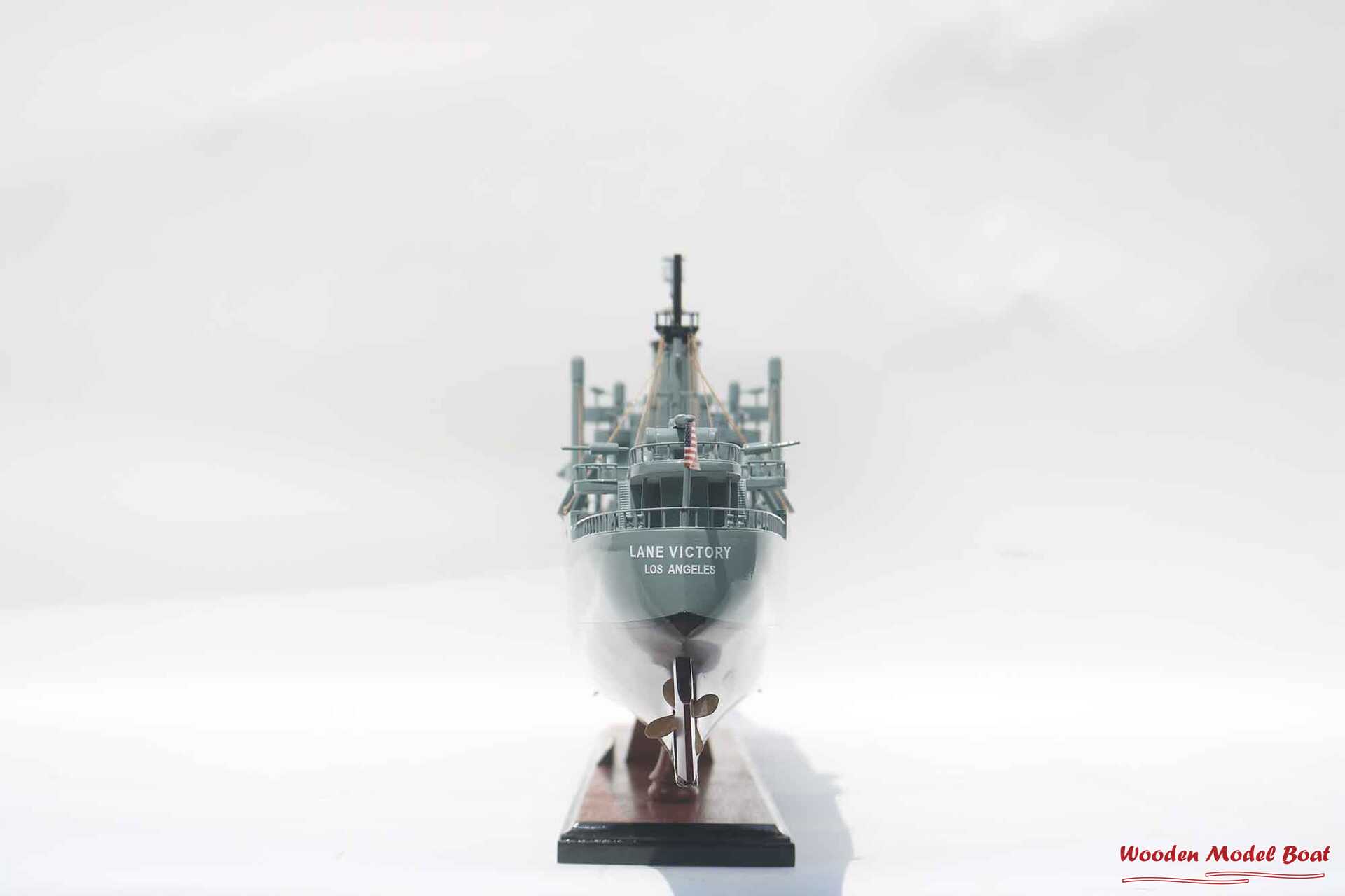 SS Lane Victory Warship Model (8) Wooden Model Boat Handicraft
