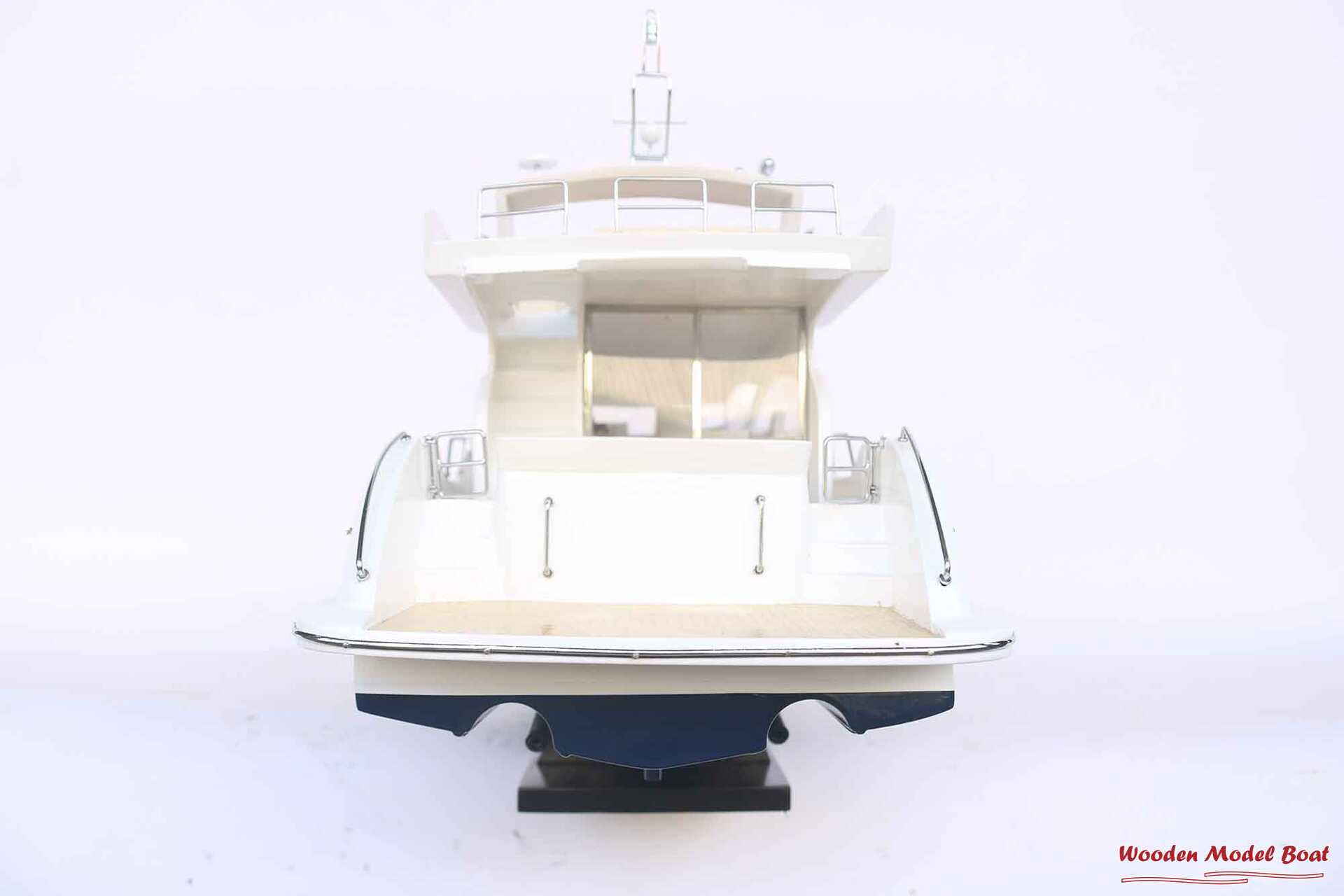 Azimut 70 RC Motor Yatch Model (4) Wooden Model Boat Handicraft