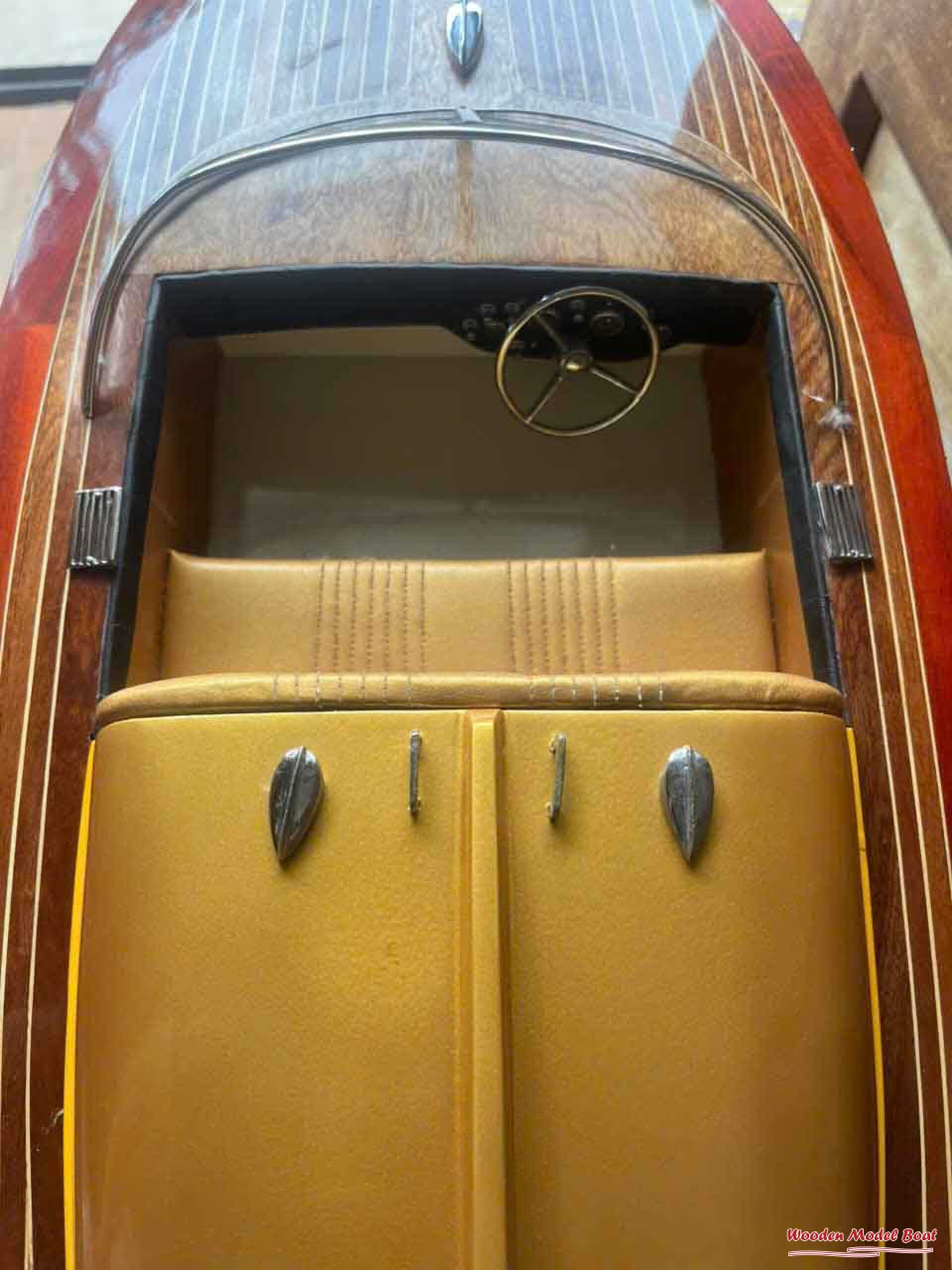 Chris Craft Cobra 1955 Speed Boat Model (4) Wooden Model Boat Handicraft