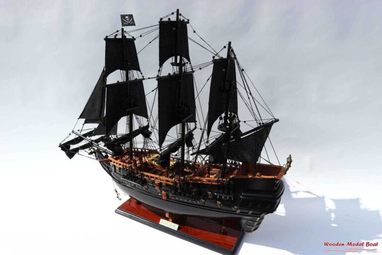 Black Pearl Tall Ship Model 6 Wooden Model Boat Handicraft