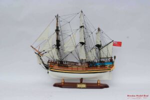 Hms Bounty Painted Tall Ship Model 10 Wooden Model Boat Handicraft