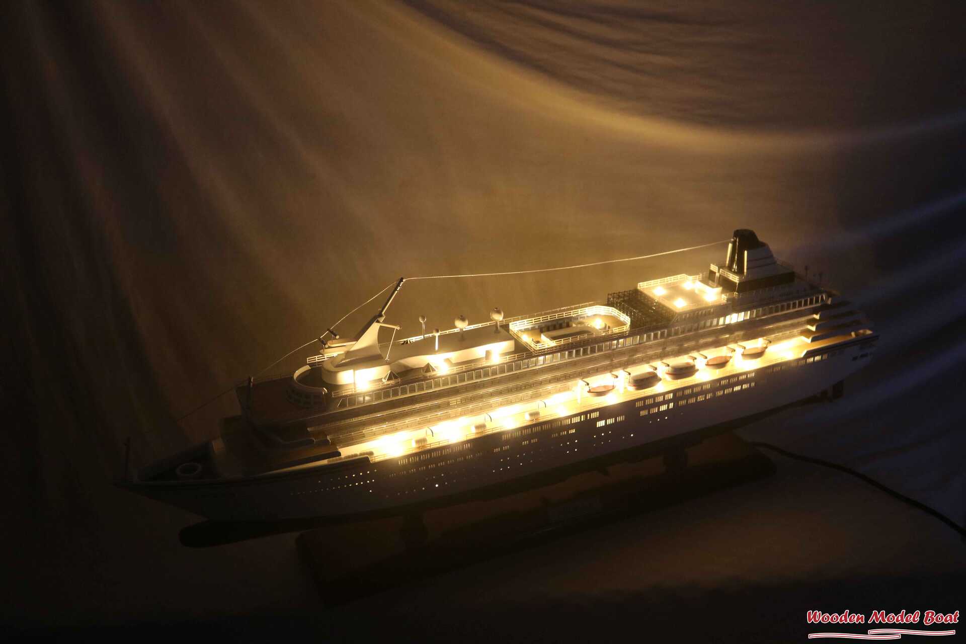 IMG_6905 Wooden Model Boat Handicraft