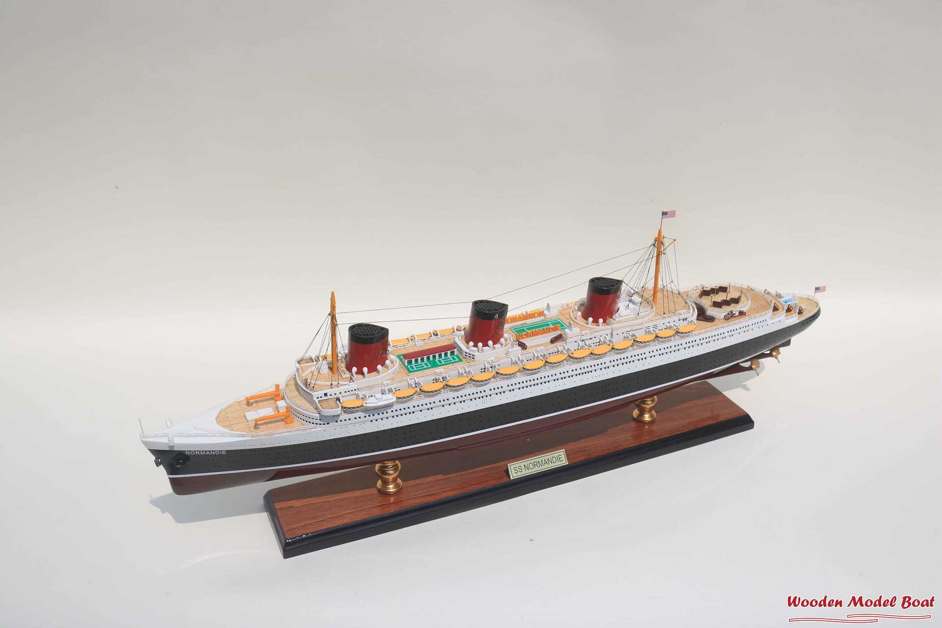 SS Normandie Cruise Ship Model 32.2"