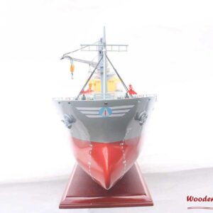 Lucky Voyager Commercial Ship Model 3 Wooden Model Boat Handicraft