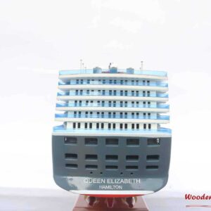 Ms Queen Elizabeth 2010 Ocean Liner Model 1 Wooden Model Boat Handicraft