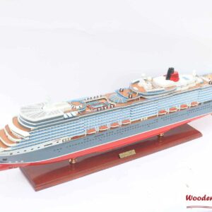 Ms Queen Elizabeth 2010 Ocean Liner Model 8 Wooden Model Boat Handicraft