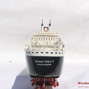 Rms Queen Mary 2 Cruise Liner Model 1 Wooden Model Boat Handicraft