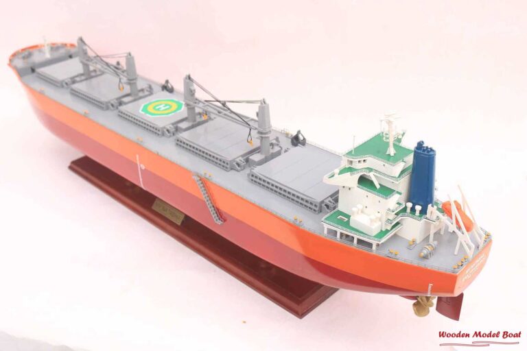 Mv Natasa Bulk Carrier Ship Model 3 Wooden Model Boat Handicraft