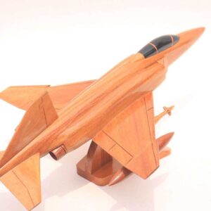 F 22 Rapier Raptor Natural Wood Airplane Model 4 Wooden Model Boat Handicraft