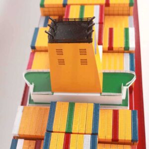 Hapag Lloyd Colombo Express Container Ship Model 3 Wooden Model Boat Handicraft