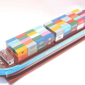 Macstar Lines Ninh Binh Container Ship Model 11 Wooden Model Boat Handicraft