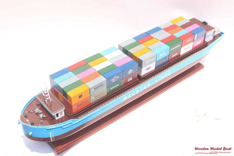 Macstar Lines Ninh Binh Container Ship Model 32"