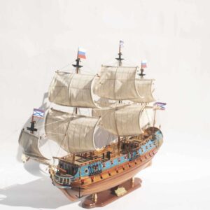 Goto Predestinatsia Tall Ship Model 6 Wooden Model Boat Handicraft