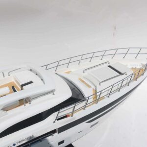 Imperial Princess Modern Yacht Model 2 Wooden Model Boat Handicraft