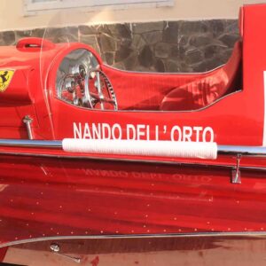 Ferrari Hydroplane 1954 XXL Boat Model 3 Wooden Model Boat Handicraft