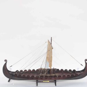 Oseberg Viking Ship Model Clinker Built 11 Wooden Model Boat Handicraft
