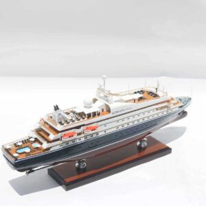 SeaDream II Cruise Ship Model 5 Wooden Model Boat Handicraft