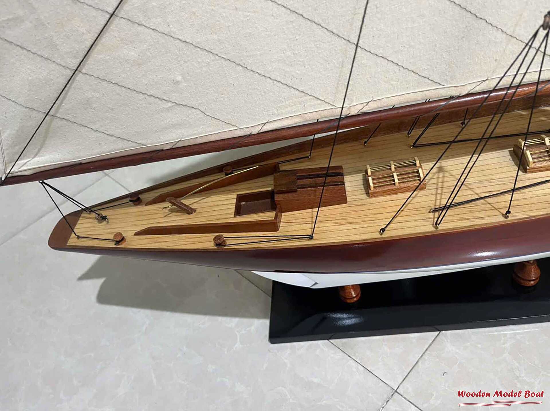 Penduick Ship Model - Painted White (2) Wooden Model Boat Handicraft Penduick Ship Model Painted White 2 Wooden Model Boat Handicraft
