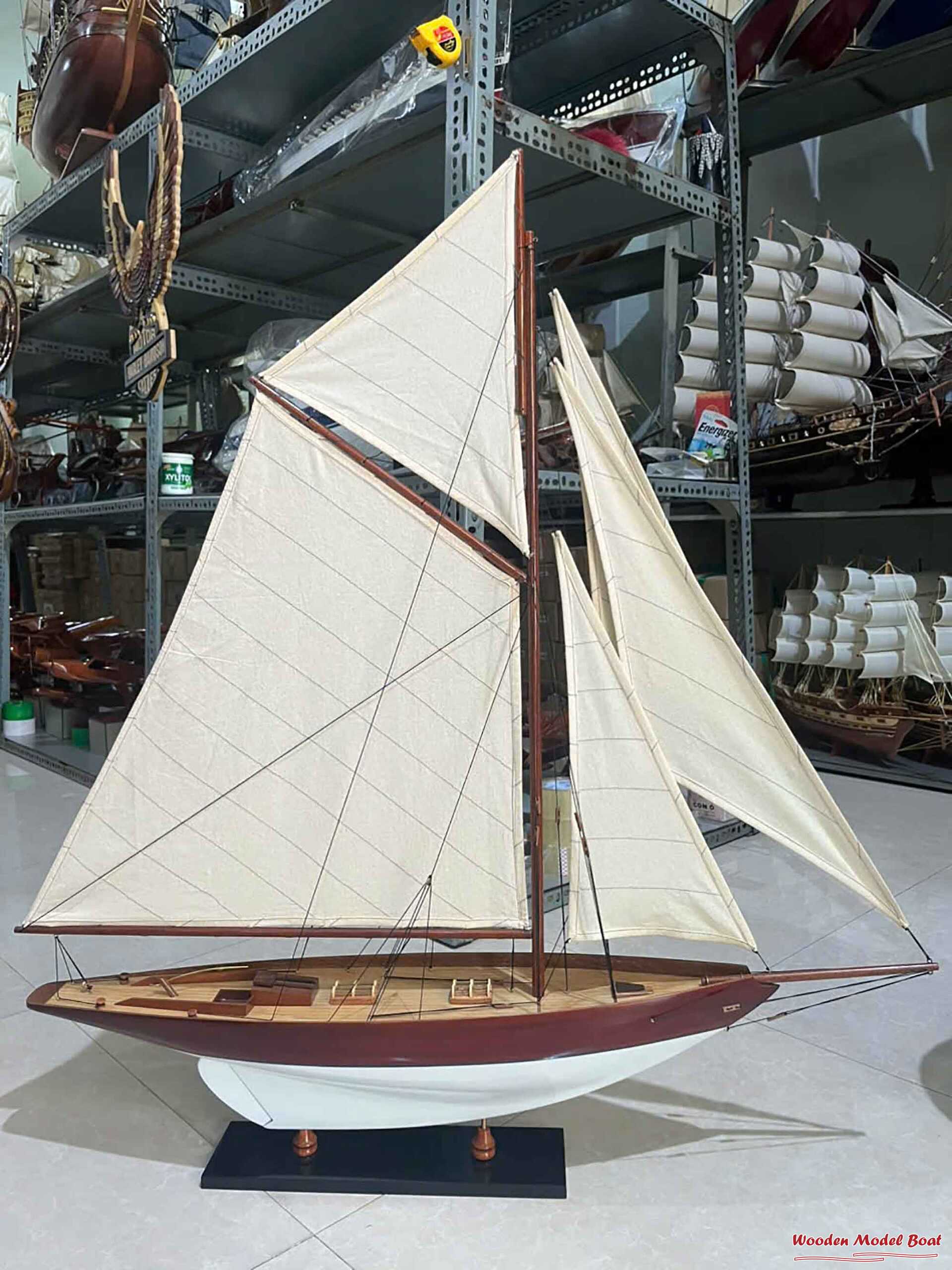 Penduick Ship Model - Painted White (3) Wooden Model Boat Handicraft Penduick Ship Model Painted White 3 Wooden Model Boat Handicraft