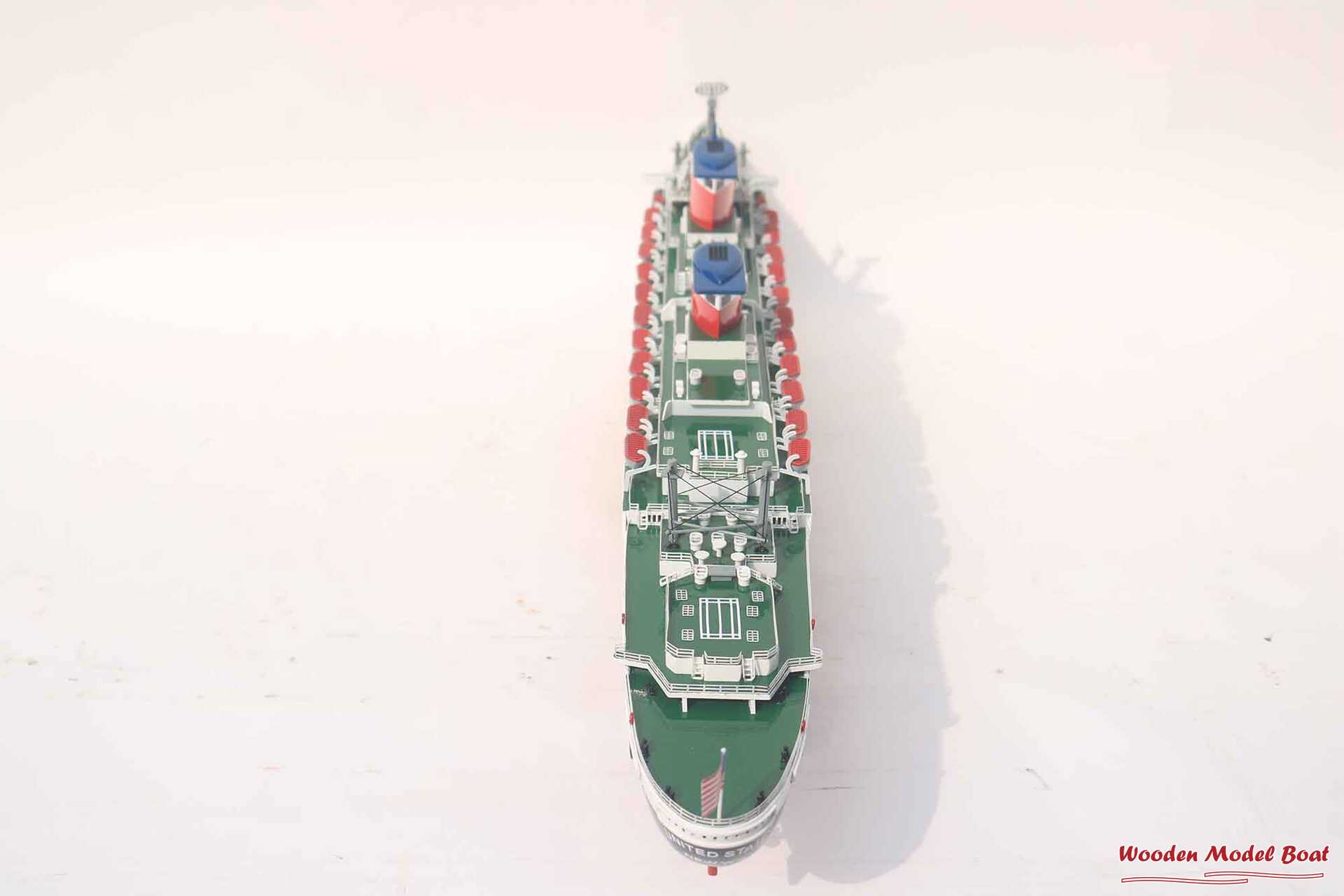 Ss United States Ocean Liner Model (2) Wooden Model Boat Handicraft Ss United States Ocean Liner Model 2 Wooden Model Boat Handicraft