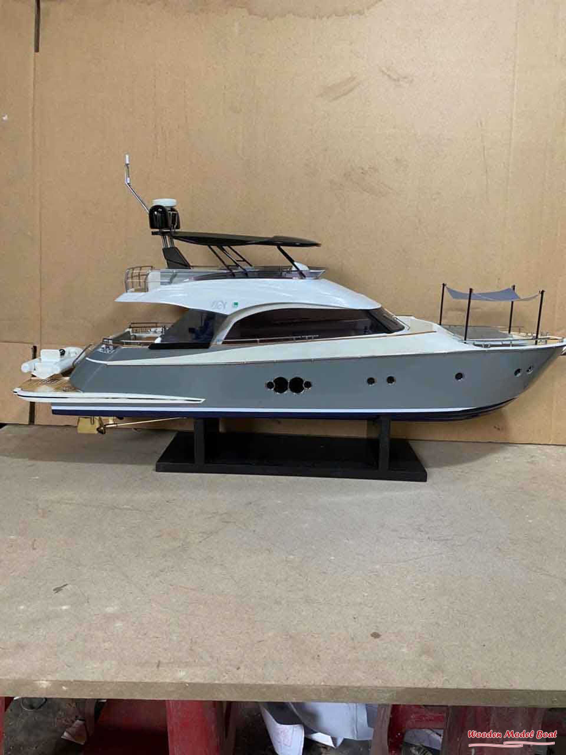 Monte Carlo Yachts MCY 65 2018 - Custome Make (1) Wooden Model Boat Handicraft Monte Carlo Yachts MCY 65 2018 Custome Make 1 Wooden Model Boat Handicraft
