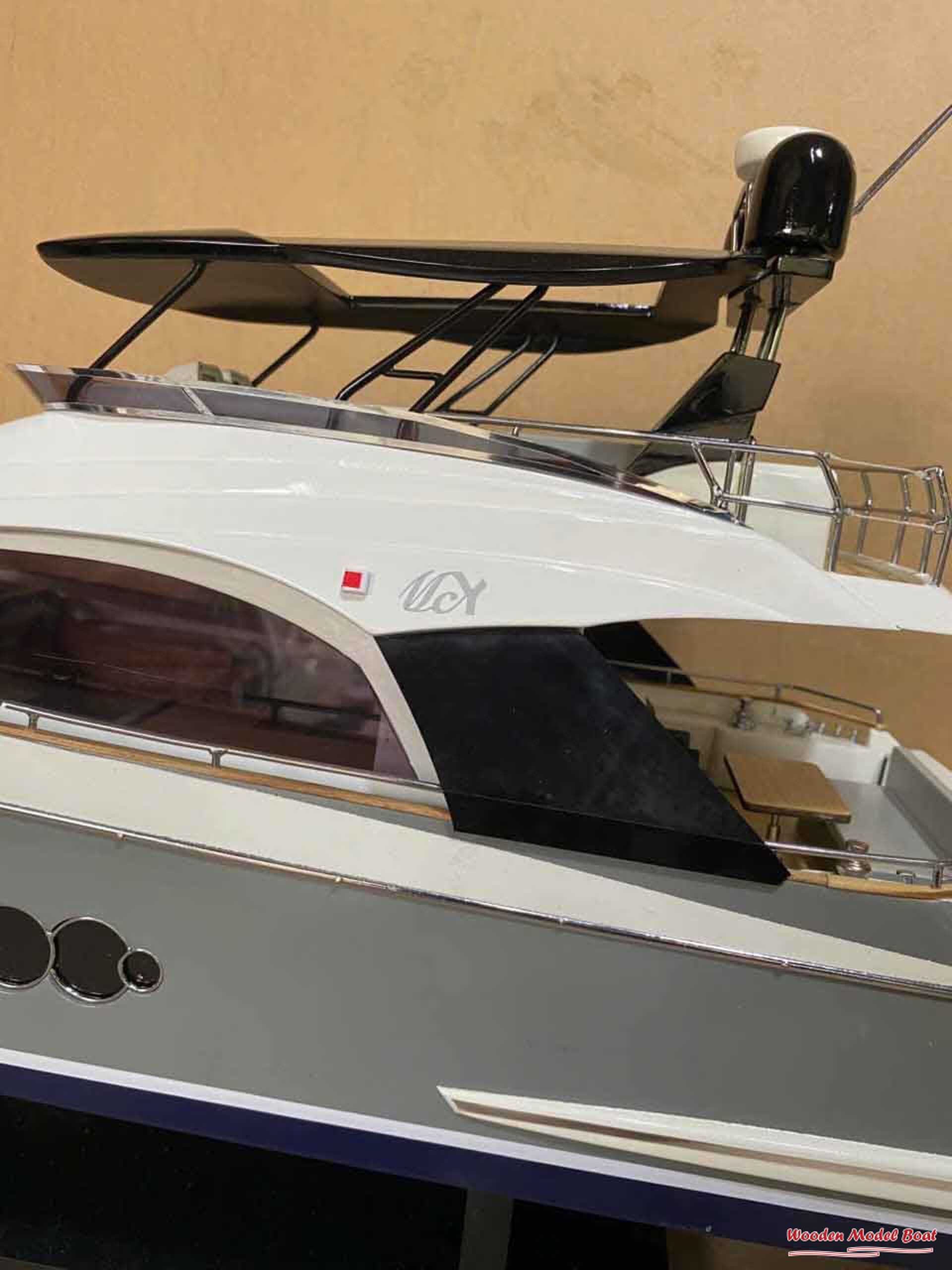 Monte Carlo Yachts MCY 65 2018 - Custome Make (4) Wooden Model Boat Handicraft Monte Carlo Yachts MCY 65 2018 Custome Make 4 Wooden Model Boat Handicraft