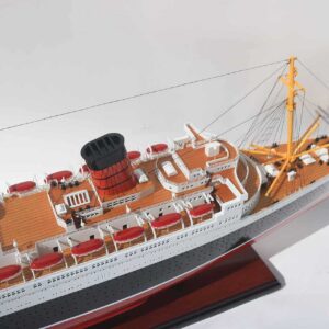 Wooden Model Boat 72 RMS Queen Elizabeth Cruise Ship Model 2 Wooden Model Boat Handicraft