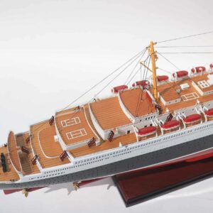 Wooden Model Boat 73 RMS Queen Elizabeth Cruise Ship Model 3 Wooden Model Boat Handicraft