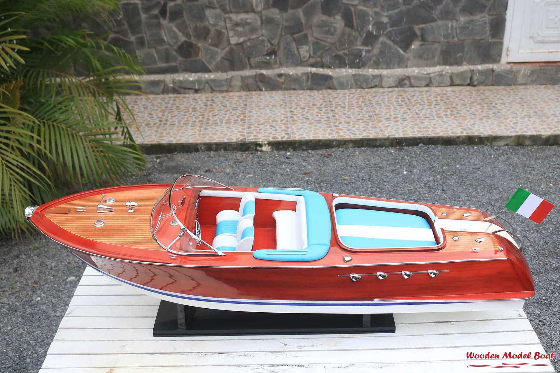 Riva Aquarama Ready For RC - Riva Ship Model (16) Wooden Model Boat Handicraft Riva Aquarama Ready For RC Riva Ship Model 16 Wooden Model Boat Handicraft