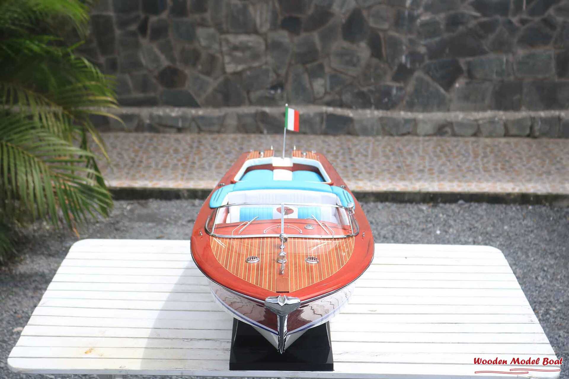 Riva Aquarama Ready For RC - Riva Ship Model (8) Wooden Model Boat Handicraft Riva Aquarama Ready For RC Riva Ship Model 8 Wooden Model Boat Handicraft