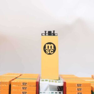 Wooden Model Boat 51 MSC Oliver Container Ship Model 1 Wooden Model Boat Handicraft