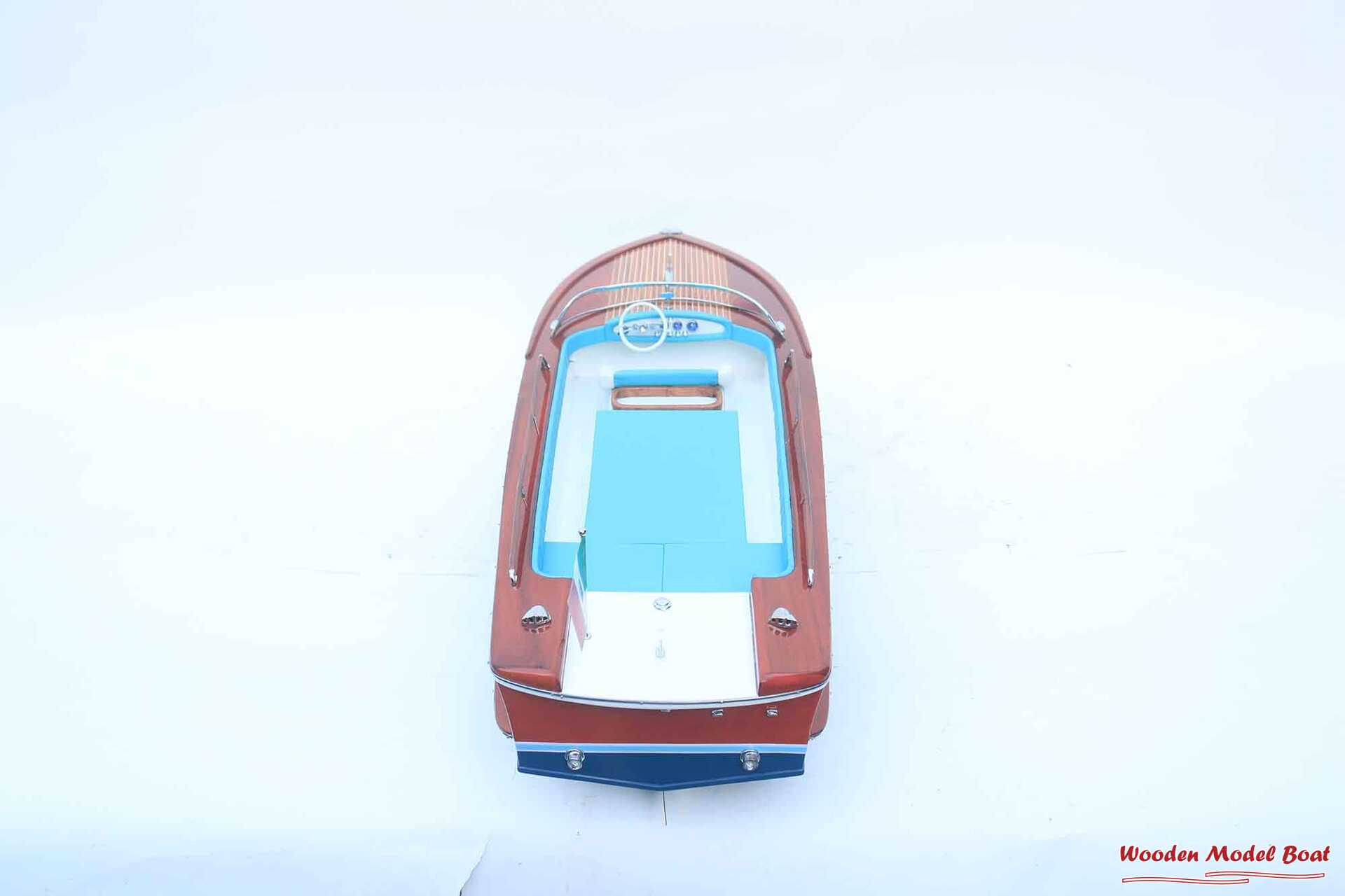 Riva Junior (1967 – 1972) Speed Boat Model (4) Wooden Model Boat Handicraft Riva Junior 1967 – 1972 Speed Boat Model 4 Wooden Model Boat Handicraft