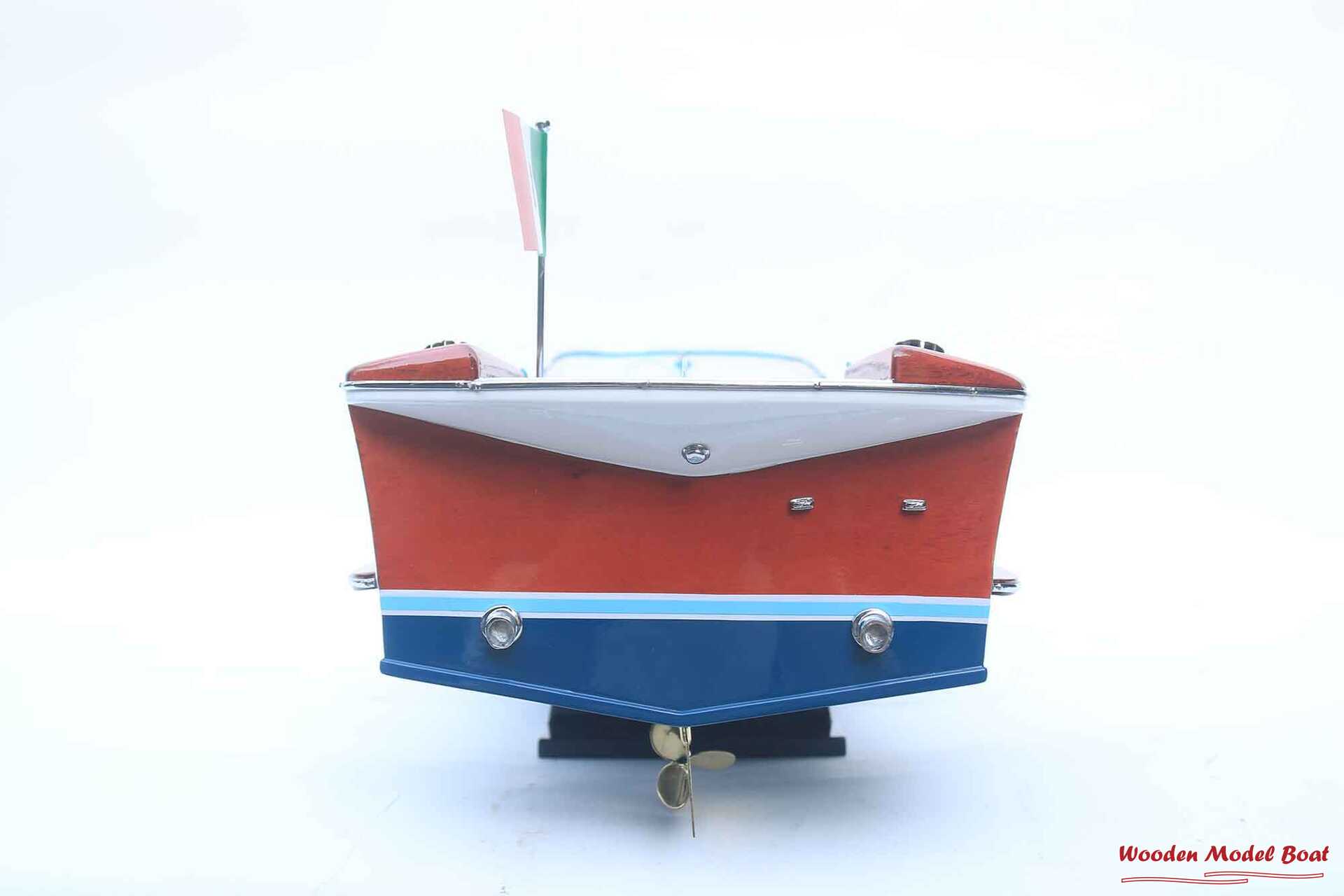 Riva Junior (1967 – 1972) Speed Boat Model (5) Wooden Model Boat Handicraft Riva Junior 1967 – 1972 Speed Boat Model 5 Wooden Model Boat Handicraft