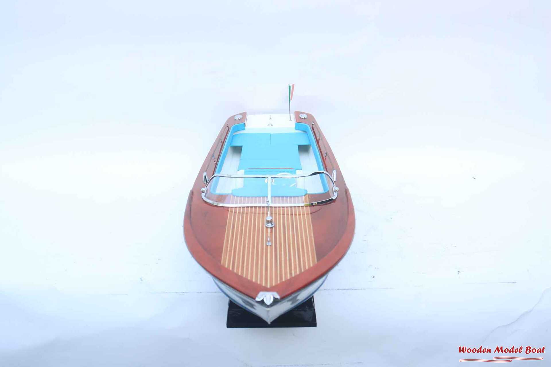 Riva Junior (1967 – 1972) Speed Boat Model (6) Wooden Model Boat Handicraft Riva Junior 1967 – 1972 Speed Boat Model 6 Wooden Model Boat Handicraft