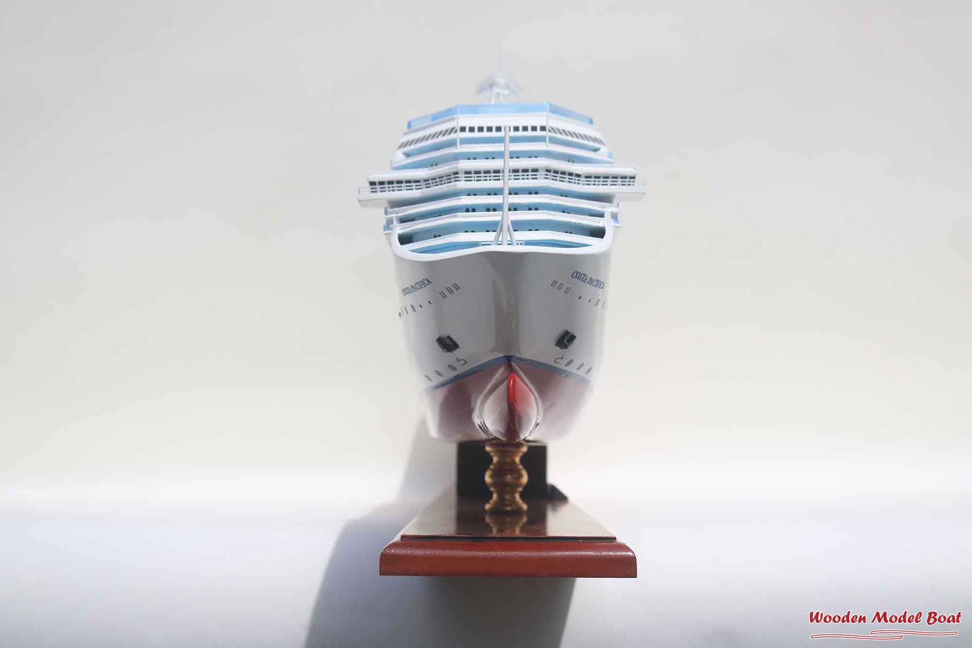 Costa Pacifia Cruise Ship Model (10) Wooden Model Boat Handicraft Costa Pacifia Cruise Ship Model 10 Wooden Model Boat Handicraft