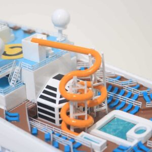 Wooden Model Boat 37 Costa Pacifia Cruise Ship Model 2 Wooden Model Boat Handicraft