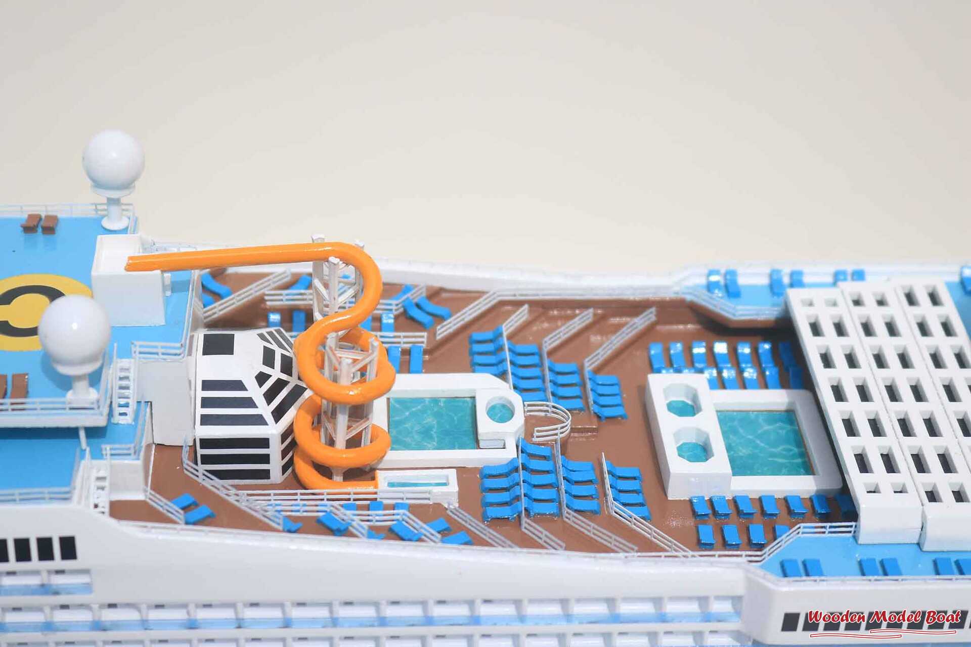 Costa Pacifia Cruise Ship Model (5) Wooden Model Boat Handicraft Costa Pacifia Cruise Ship Model 5 Wooden Model Boat Handicraft