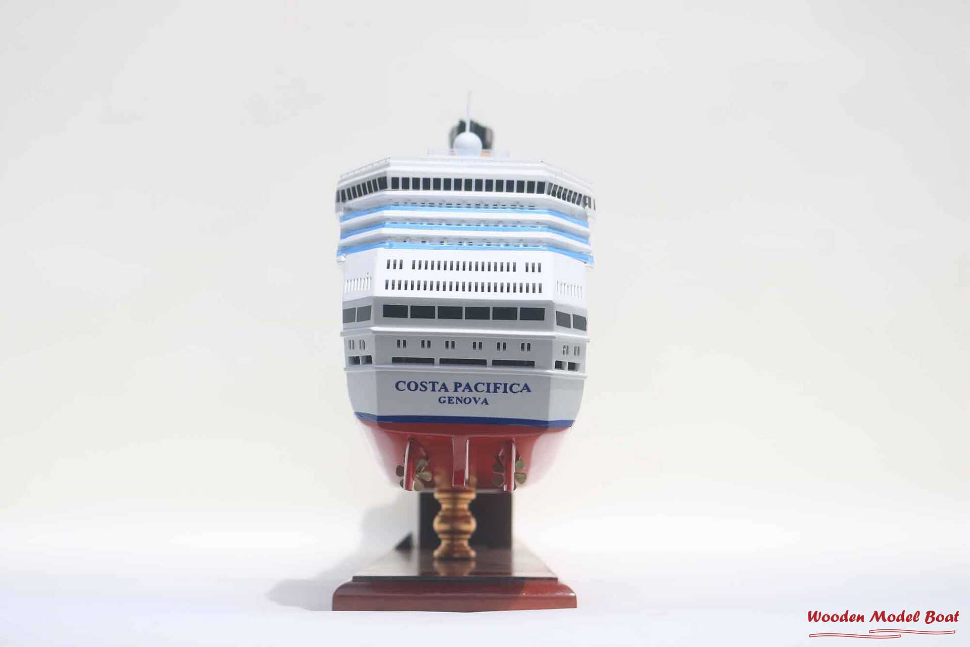 Costa Pacifia Cruise Ship Model (9) Wooden Model Boat Handicraft Costa Pacifia Cruise Ship Model 9 Wooden Model Boat Handicraft