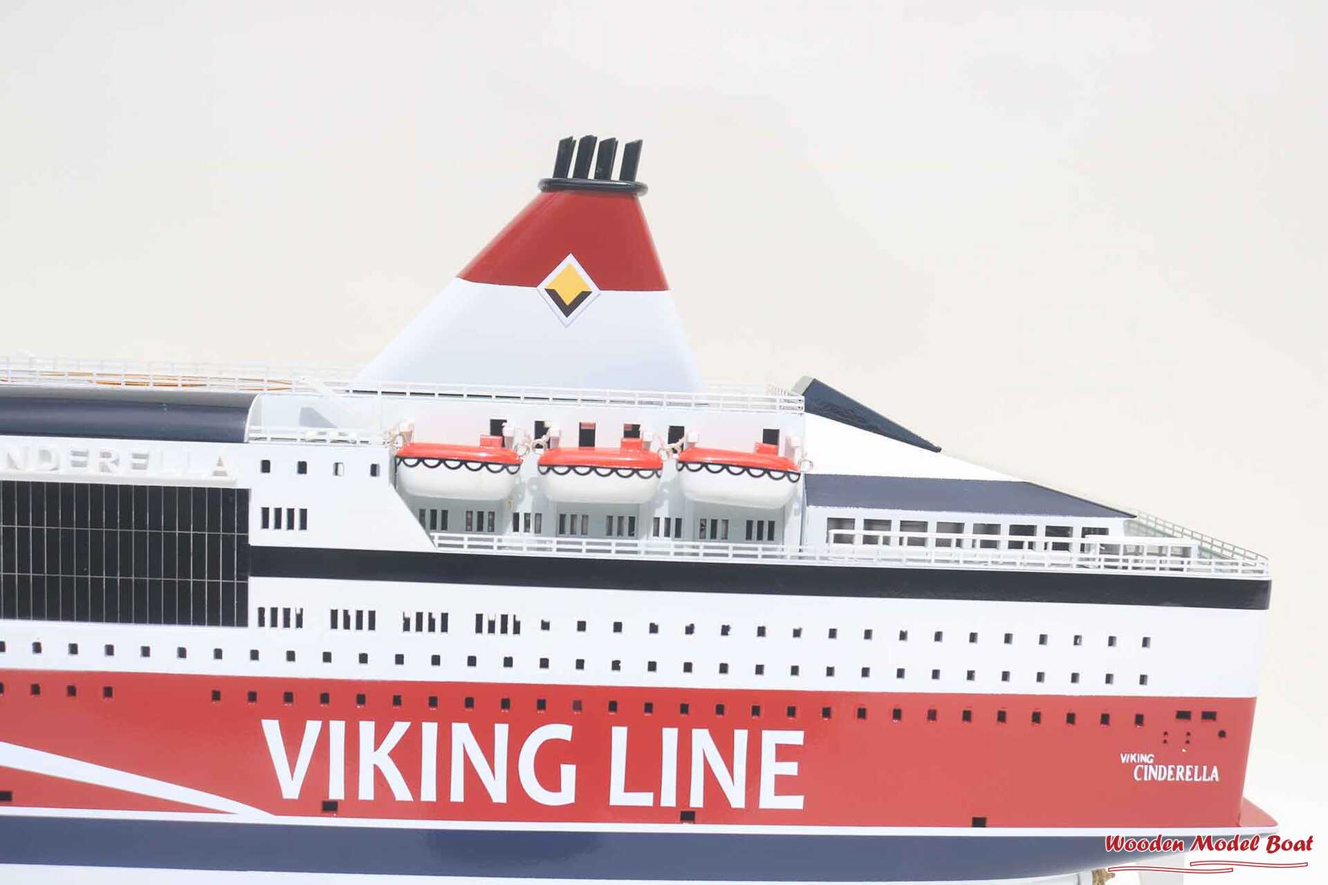 M.S Viking Cinderella Cruise Ship Model (3) Wooden Model Boat Handicraft M.S Viking Cinderella Cruise Ship Model 3 Wooden Model Boat Handicraft